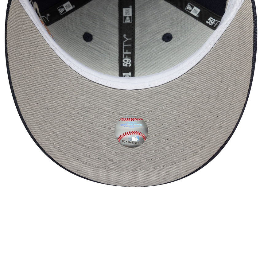 Gorra Houston Astros Planet ICON 59FIFTY PC, New Era, 59FIFTY, azul