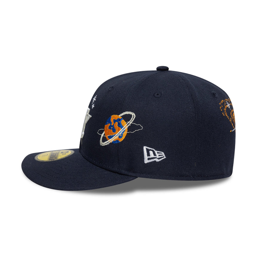 Gorra Houston Astros Planet ICON 59FIFTY PC, New Era, 59FIFTY, azul