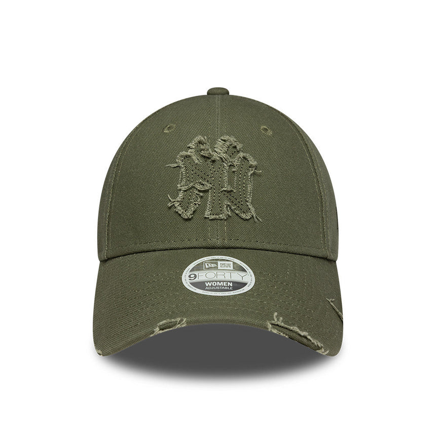 Gorra de los New York Yankees, pin desgastado, New Era, 9FORTY, marrón