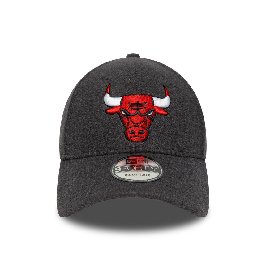 Gorra Chicago Bulls, lana melton, 9FORTY, Chicago Bulls, gris, gris