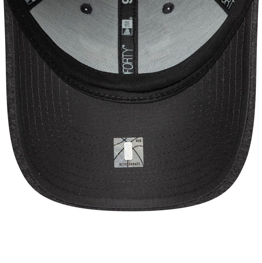 Gorra Chicago Bulls, lana melton, 9FORTY, Chicago Bulls, gris, gris