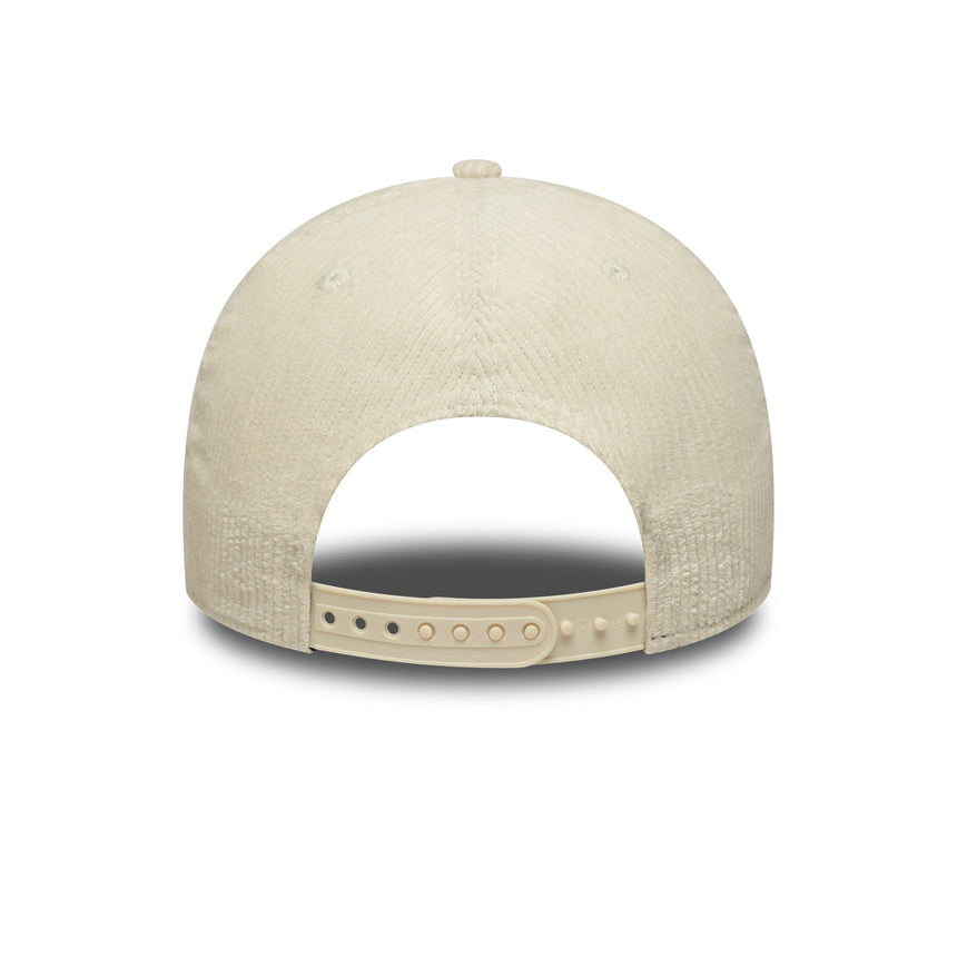 Gorra de Kansas City Chiefs, con cordón, New Era, 9FORTY, beige.