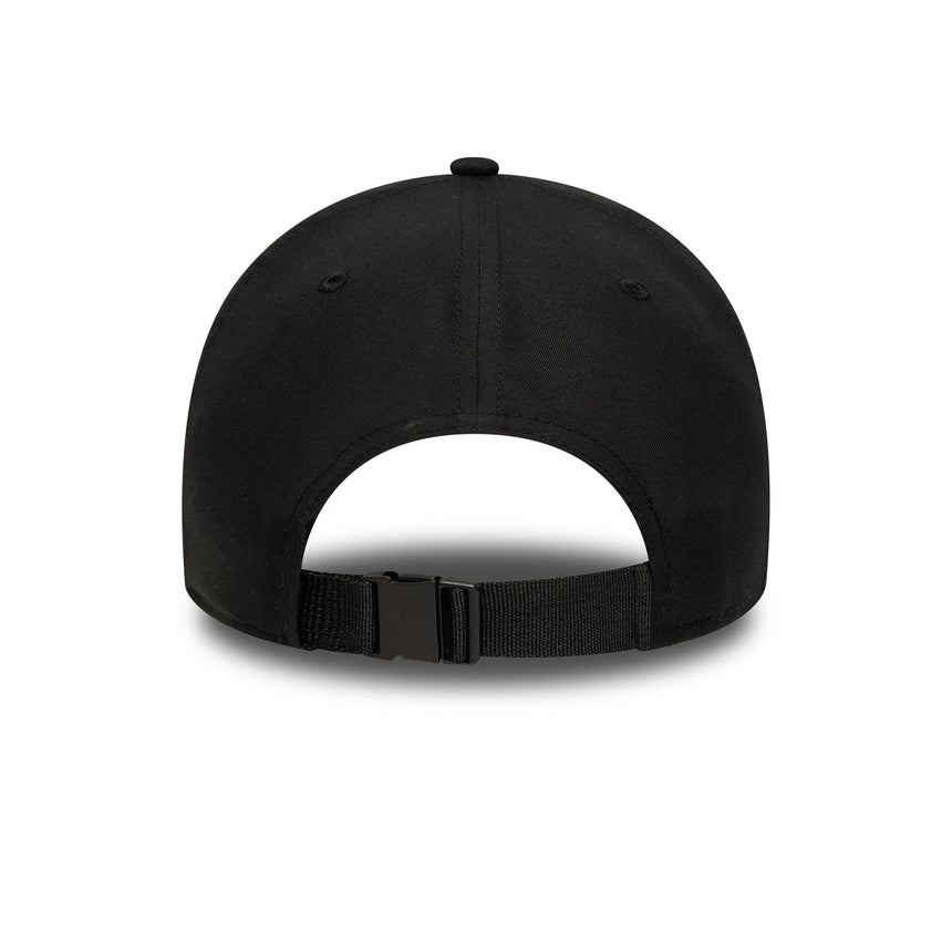 Gorra de los Bulls de Chicago, pin de la NBA, New Era 9FORTY, negra