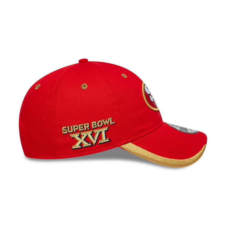 Gorra 9TWENTY de New Era, San Francisco 49ers, roja