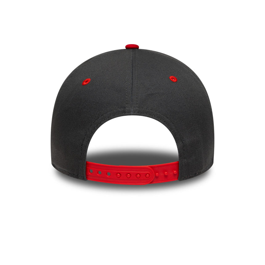 Gorra de los Chiefs de Kansas City, pin del equipo, New Era, 9TWENTY, lisa, gris