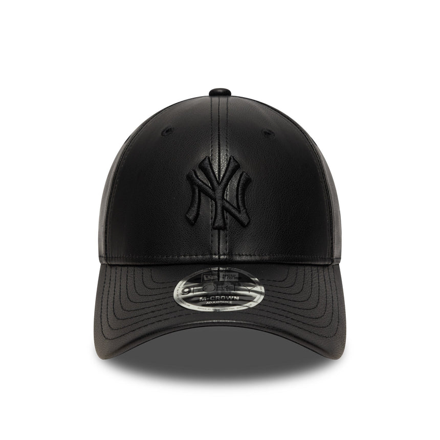Gorra de béisbol de los Yankees de Nueva York, pin clásico, New Era, 9FORTY, negro