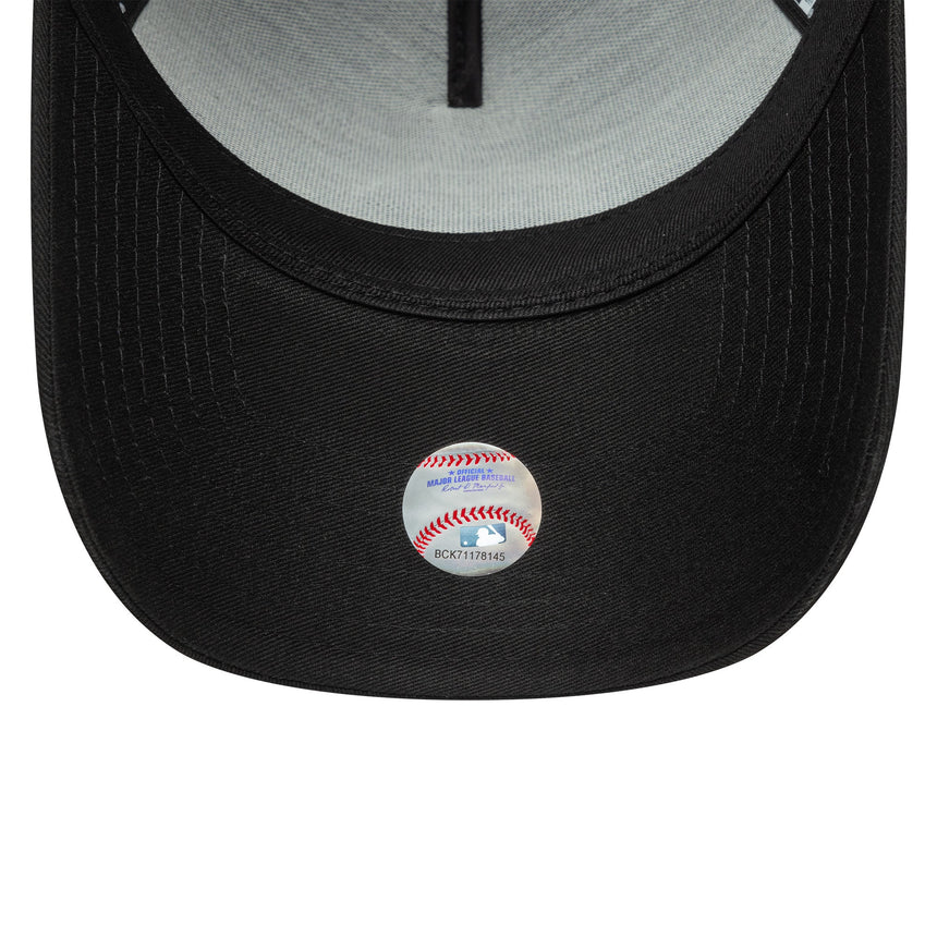 Gorra de los Yankees de Nueva York, pin de contorno, New Era, 9FORTY, negro