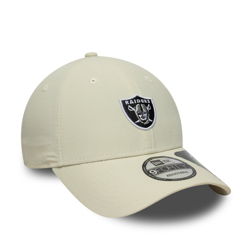 Gorra de los Raiders de Las Vegas, reciclada, 9FORTY, New Era, gris