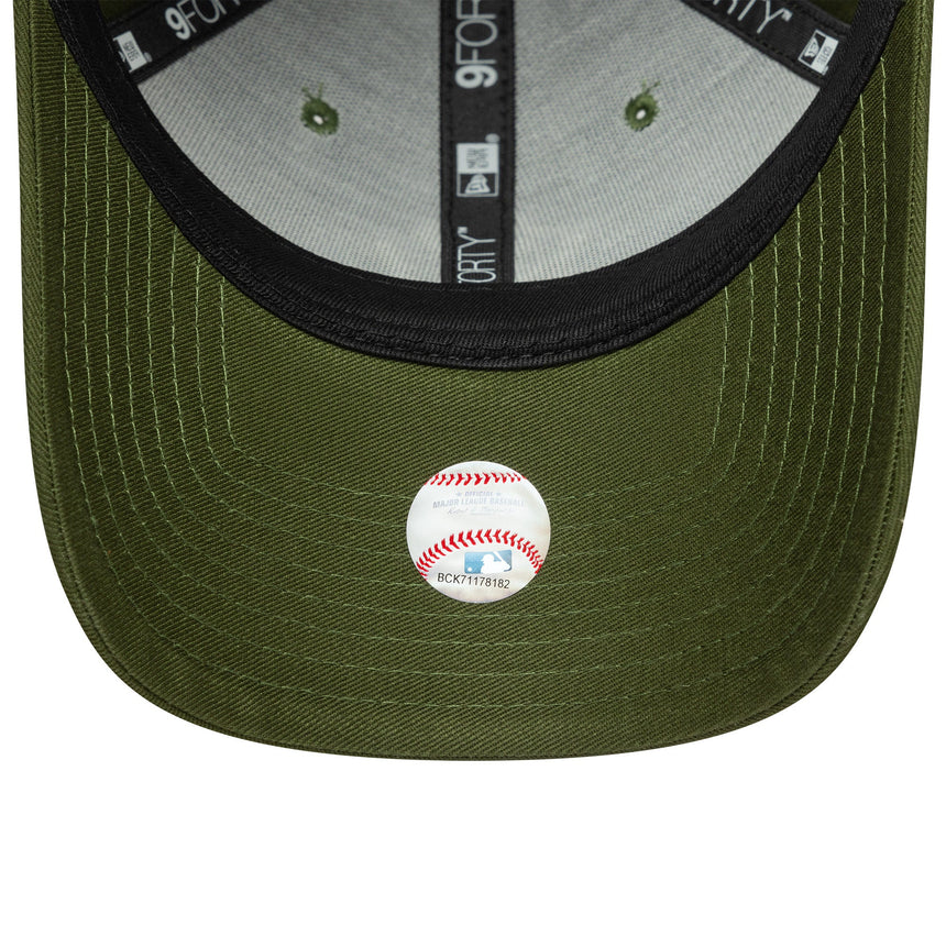 Gorra de los Yankees de Nueva York, lisa, New Era, 9FORTY, verde