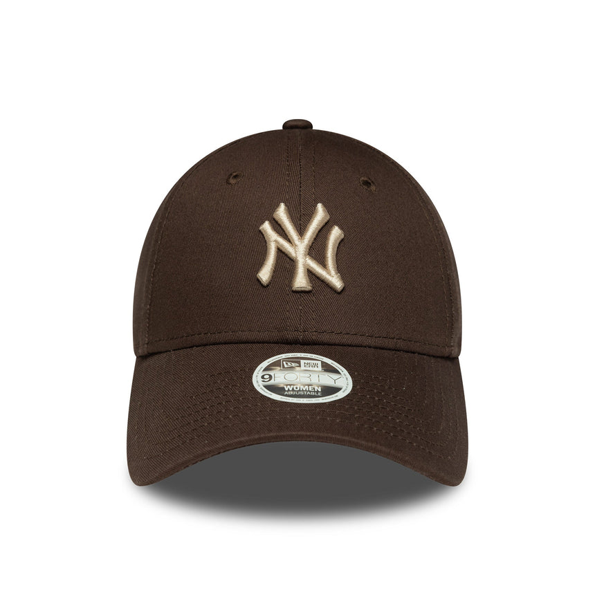 Gorra de los Yankees de Nueva York, para mujer, LEAGUE ESS MIDI, 9FORTY, marrón