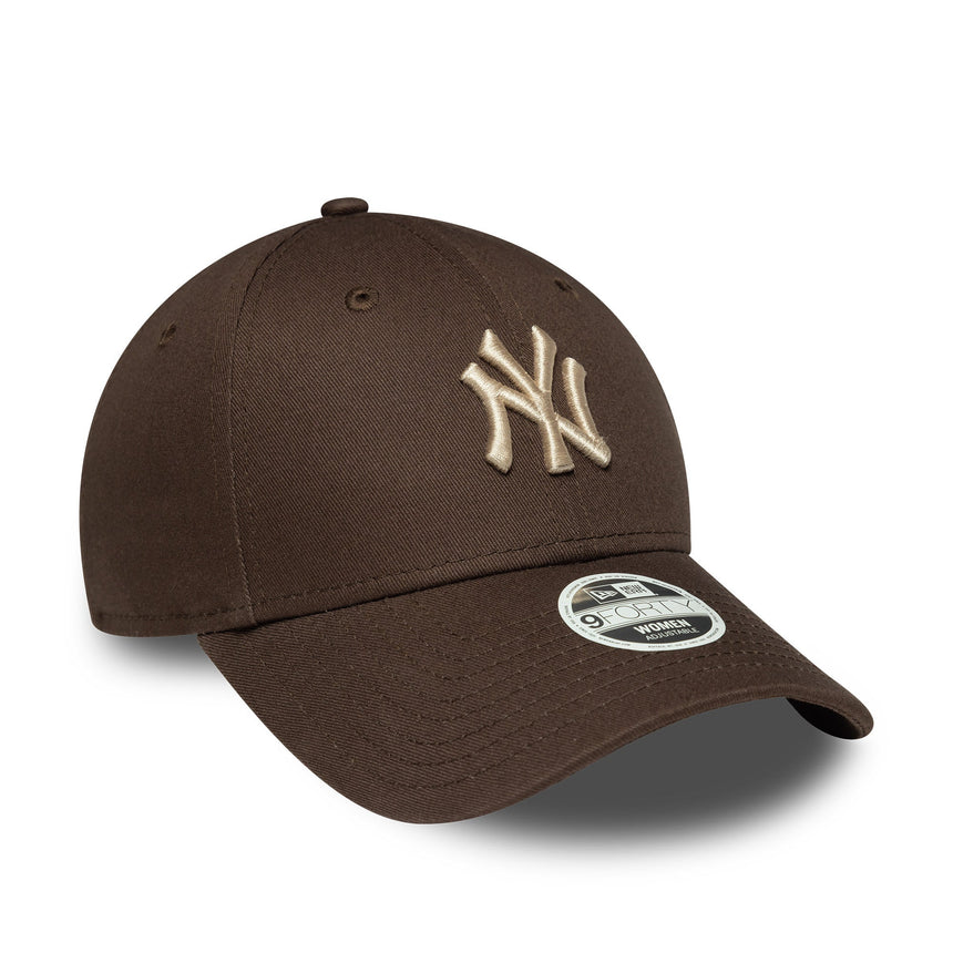 Gorra de los Yankees de Nueva York, para mujer, LEAGUE ESS MIDI, 9FORTY, marrón