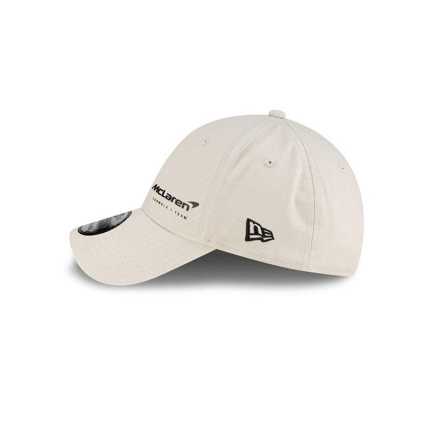Gorra de McLaren, esencial, New Era, 9FORTY, crema