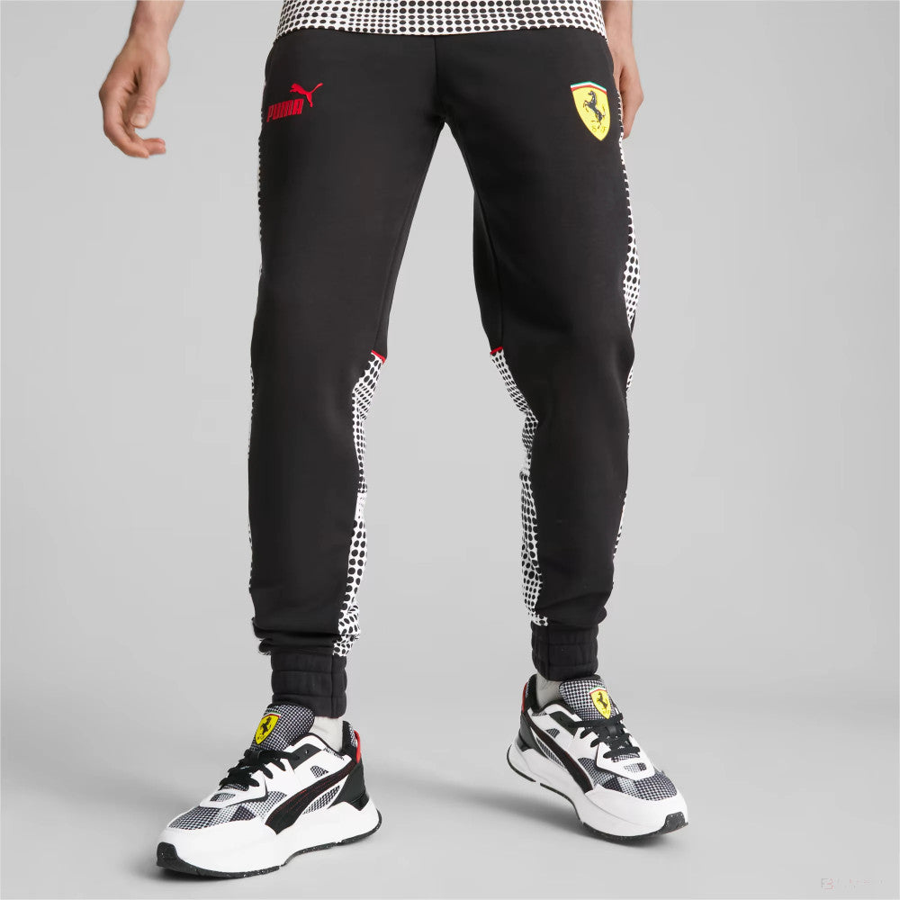 Ferrari pants, Race Camo SDS AOP, black - FansBRANDS®