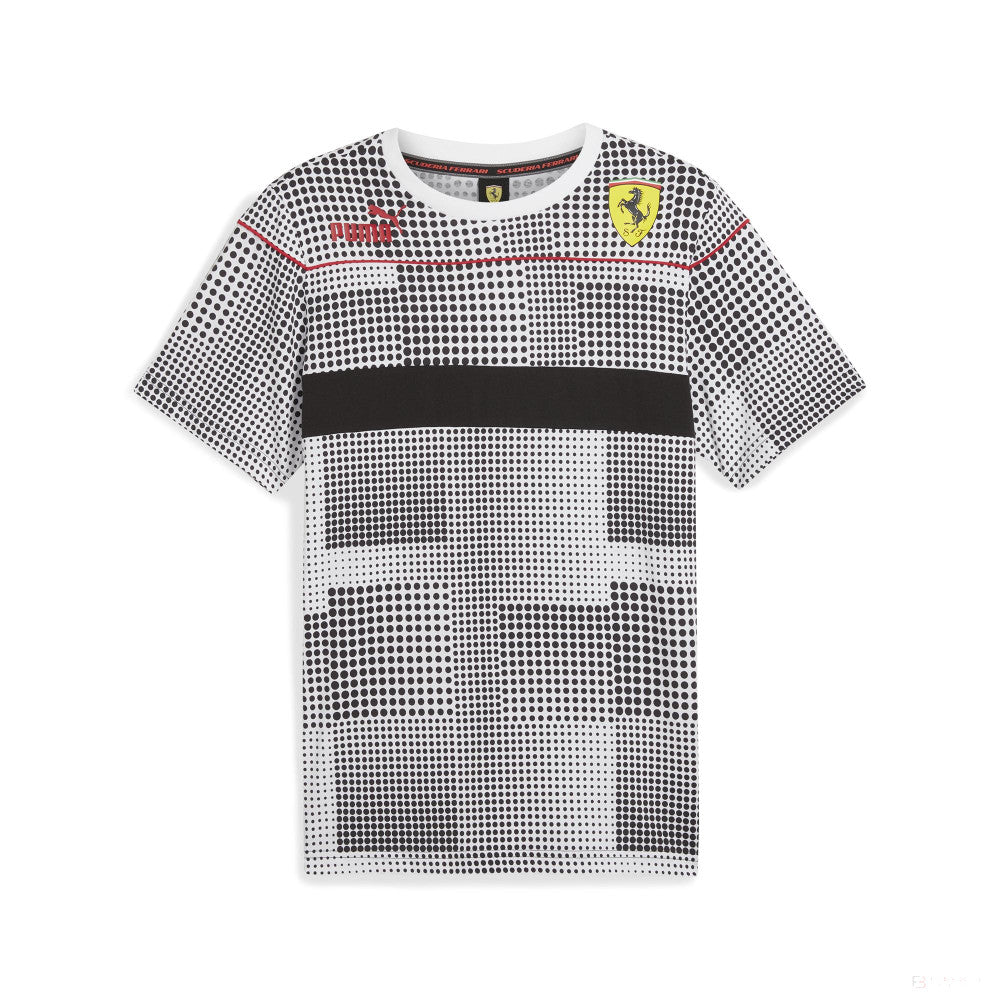 Camiseta Ferrari, Race Camo SDS AOP, negro