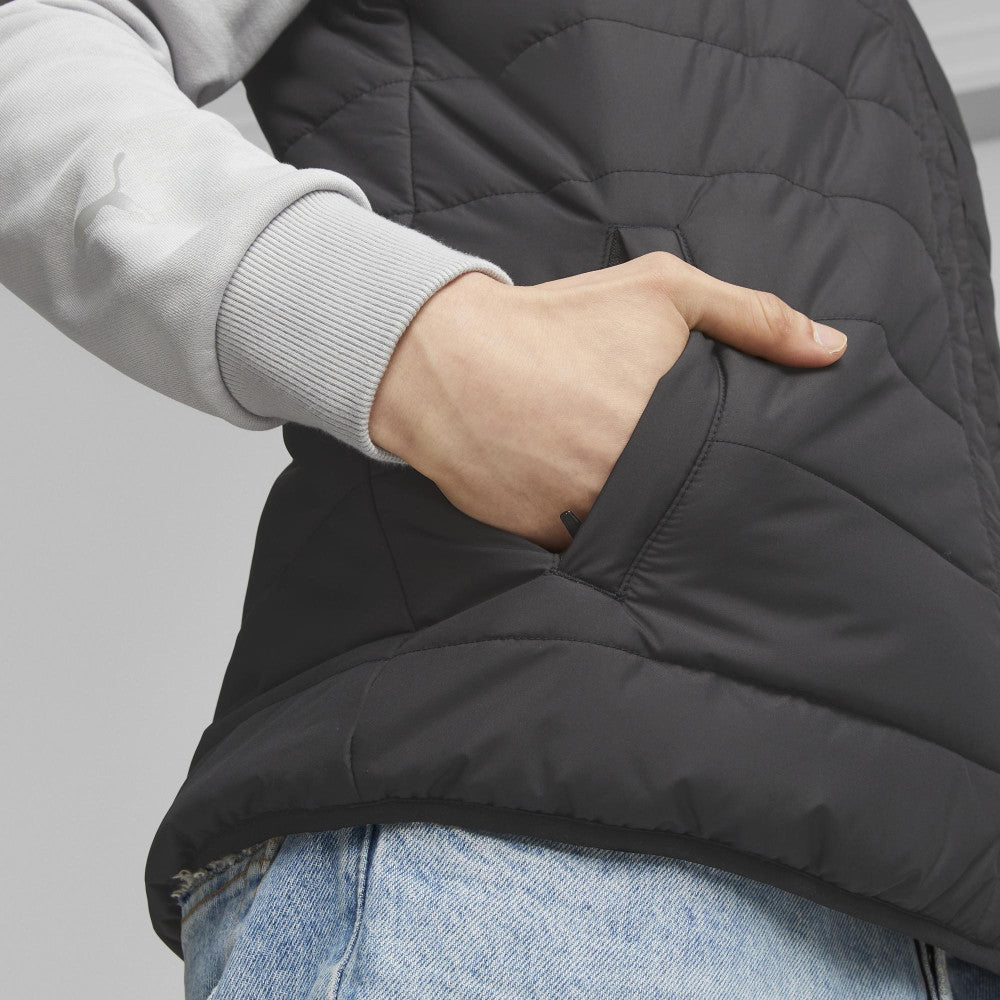 Mercedes padded gilet, Puma, black - FansBRANDS®