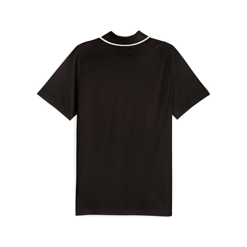 BMW polo con cremallera, Puma, MMS, negro 🔥