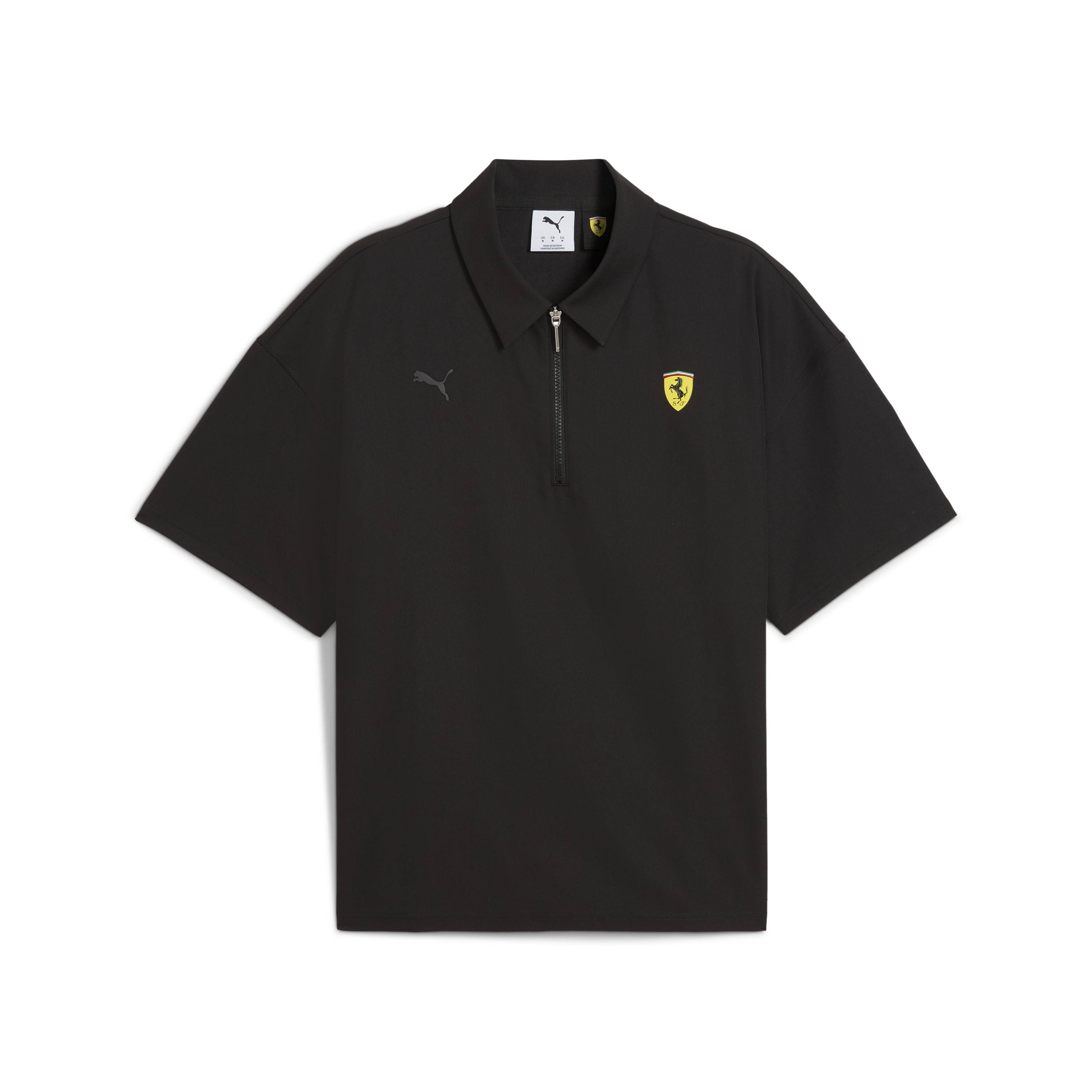 Polo Ferrari, Puma, premium, negro 🔥