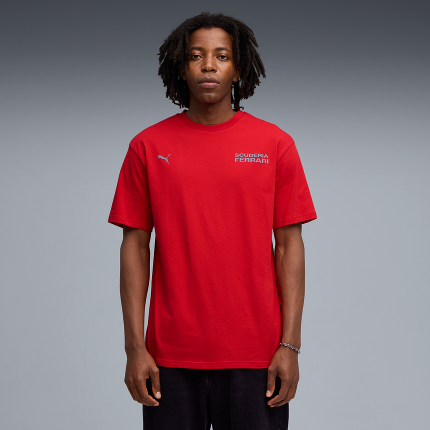 Camiseta de Ferrari, Puma, estilo de vida, roja 🔥