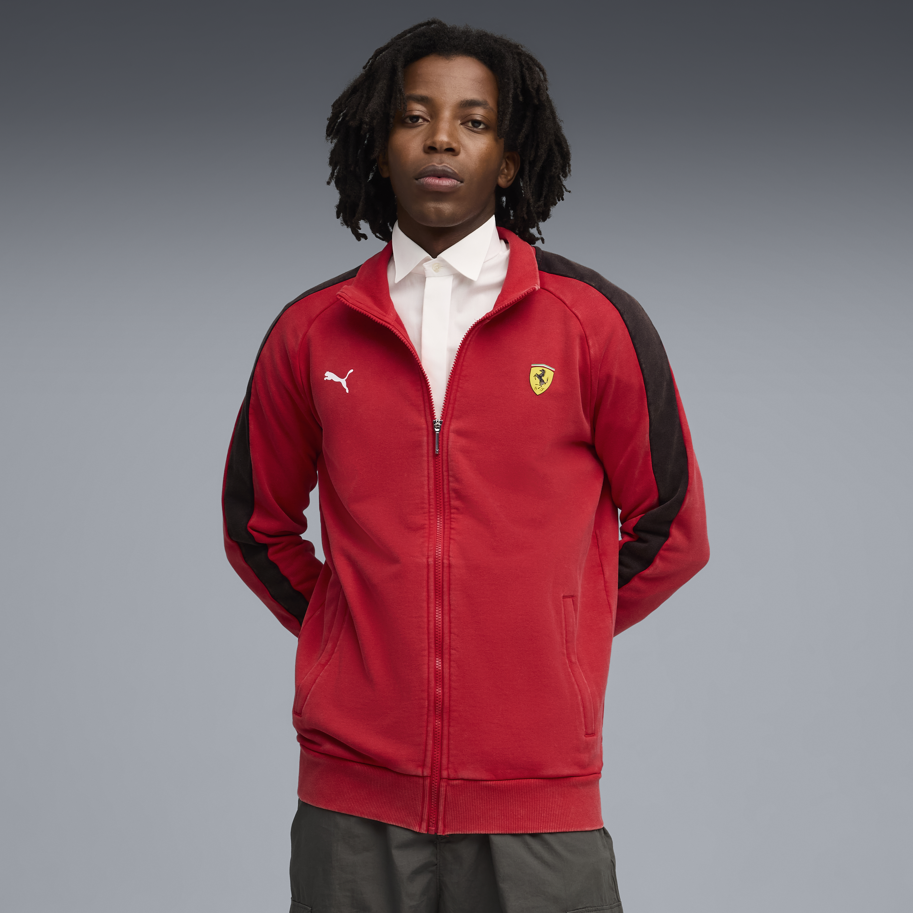 Chaqueta Ferrari, Puma, T7, roja 🔥