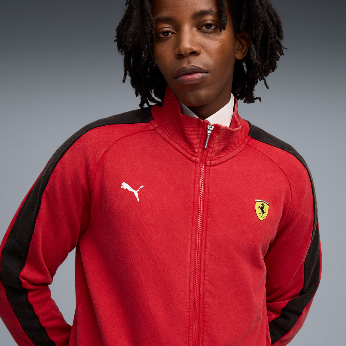 Chaqueta Ferrari, Puma, T7, roja 🔥