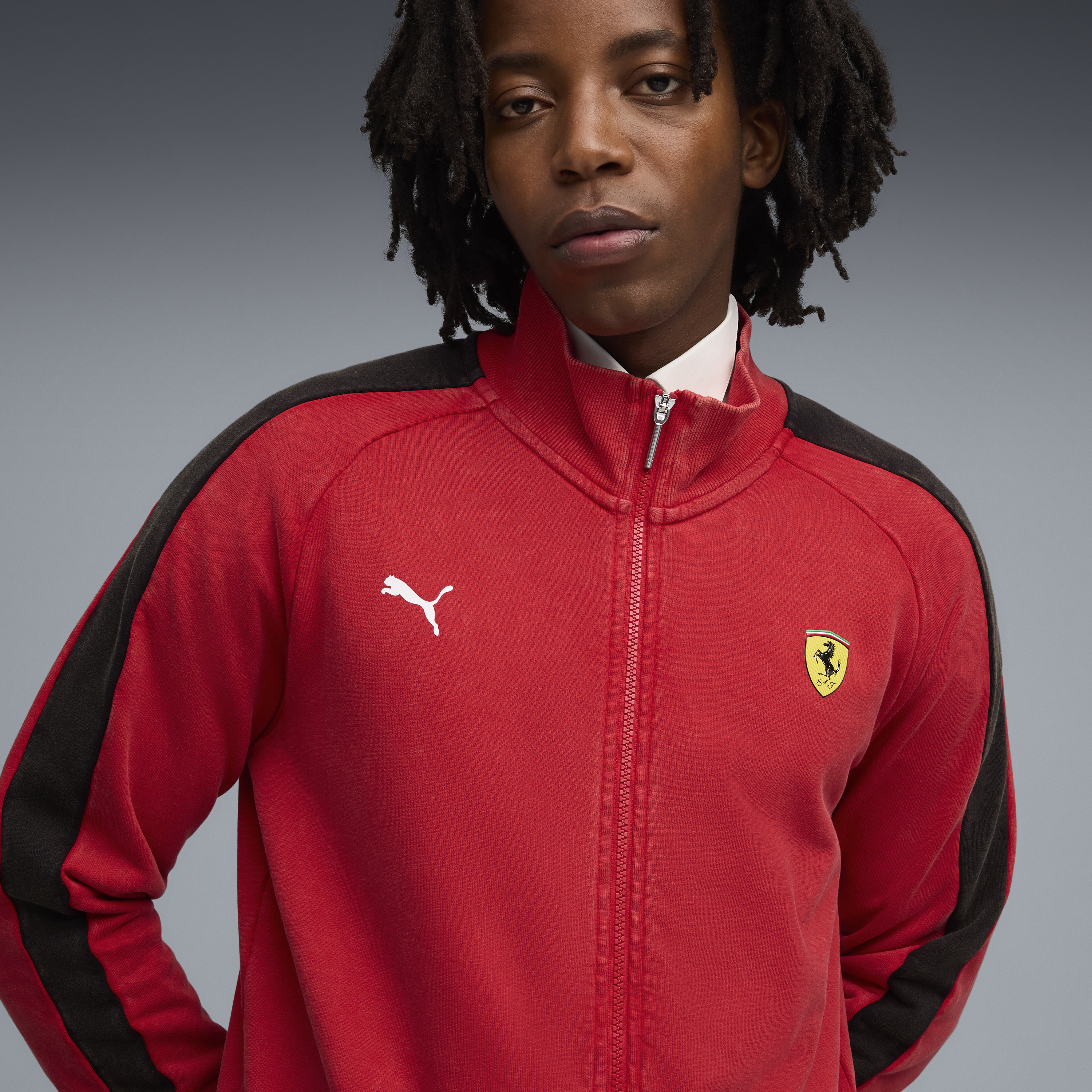 Chaqueta Ferrari, Puma, T7, roja 🔥