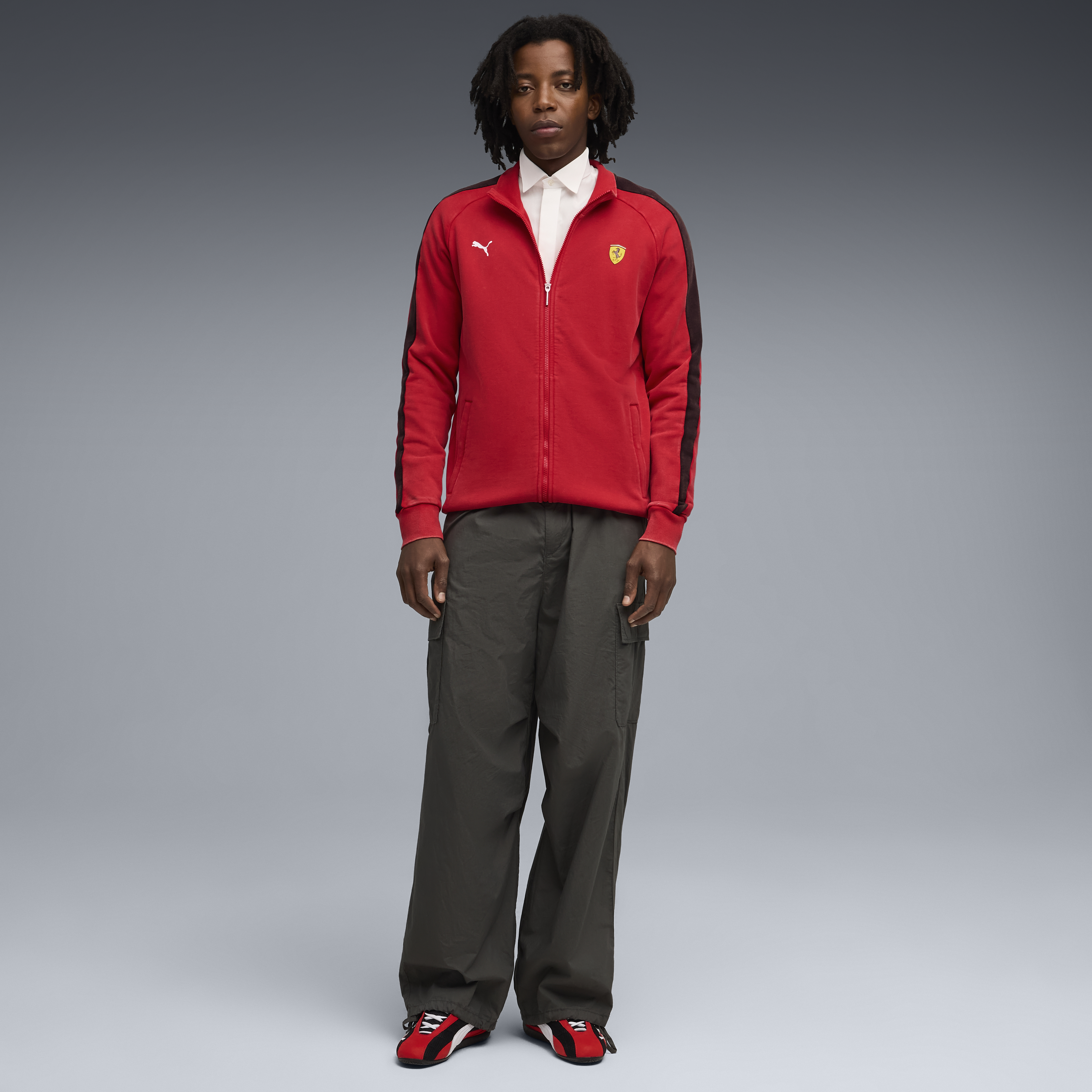 Chaqueta Ferrari, Puma, T7, roja 🔥