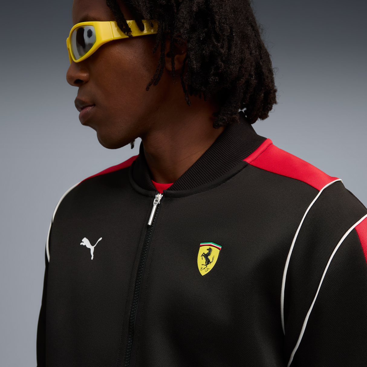 Jersey de Ferrari, Puma, MT7, negro 🔥