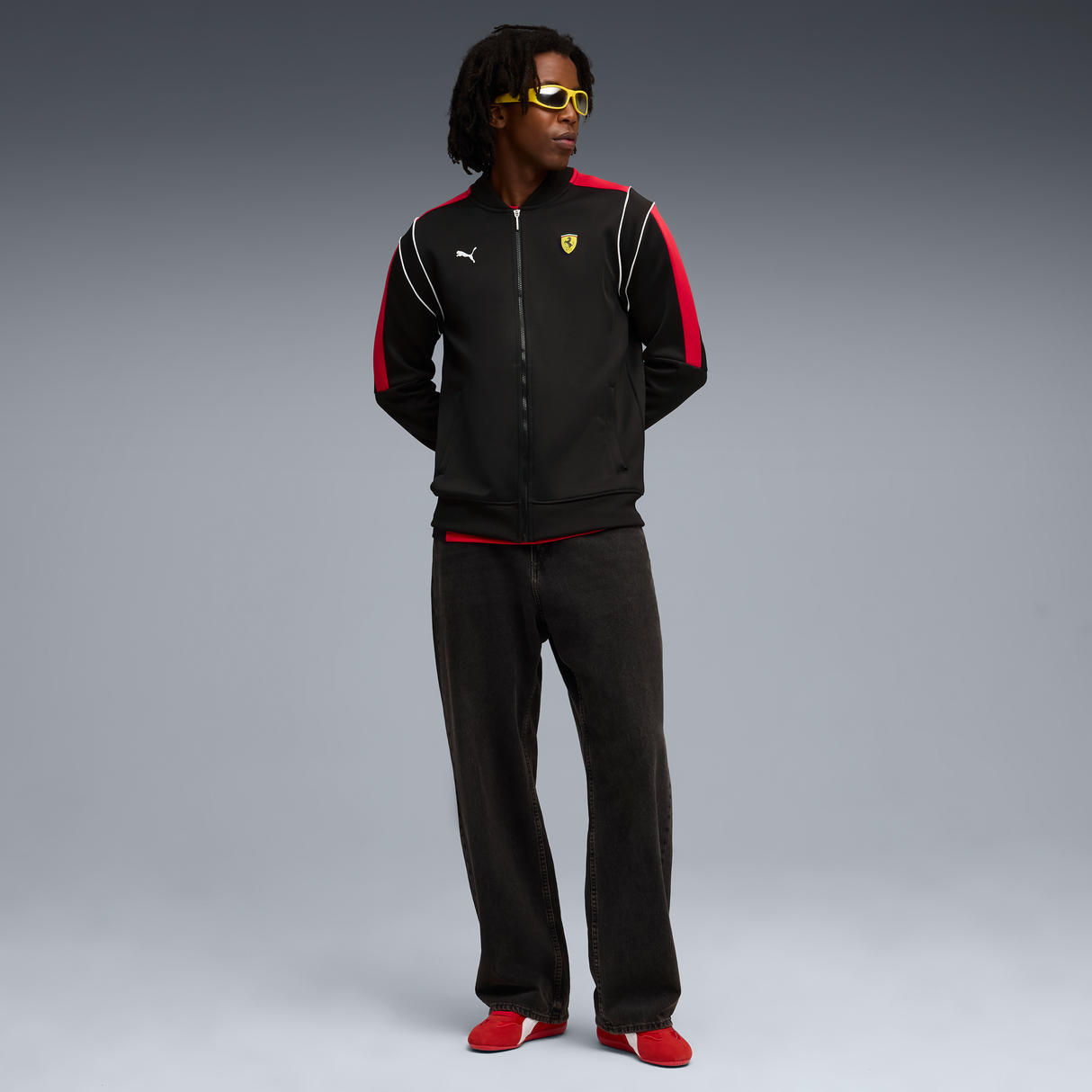 Jersey de Ferrari, Puma, MT7, negro 🔥