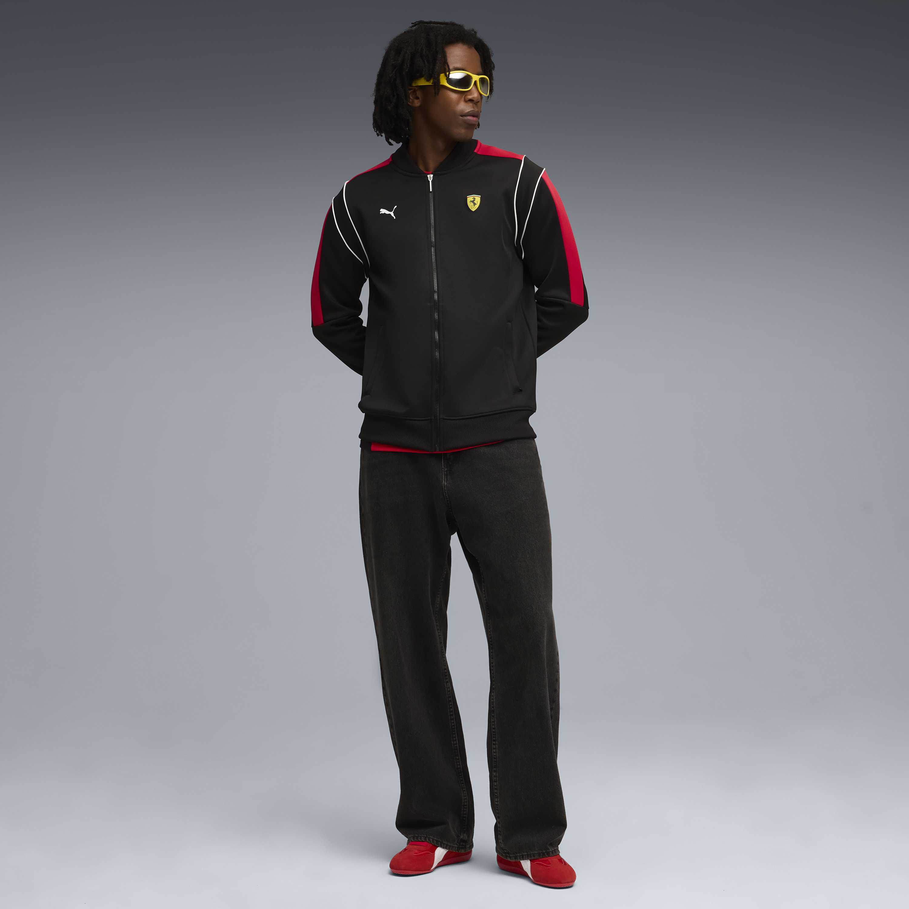 Jersey de Ferrari, Puma, MT7, negro 🔥