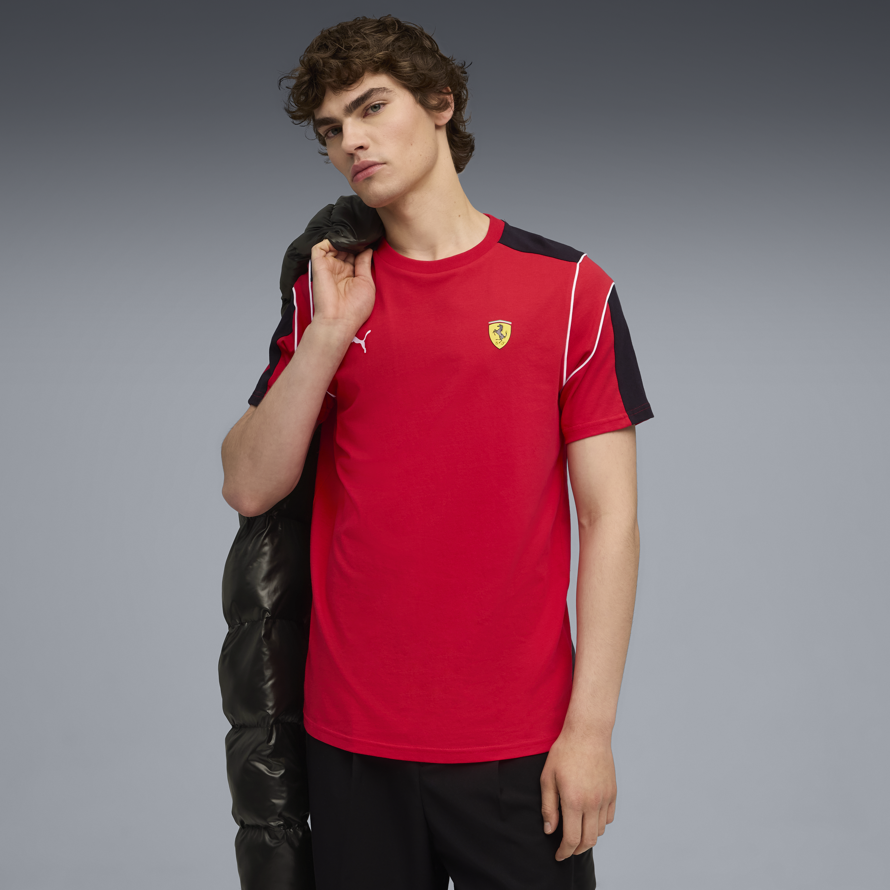Camiseta Ferrari, Puma, MT7, roja 🔥