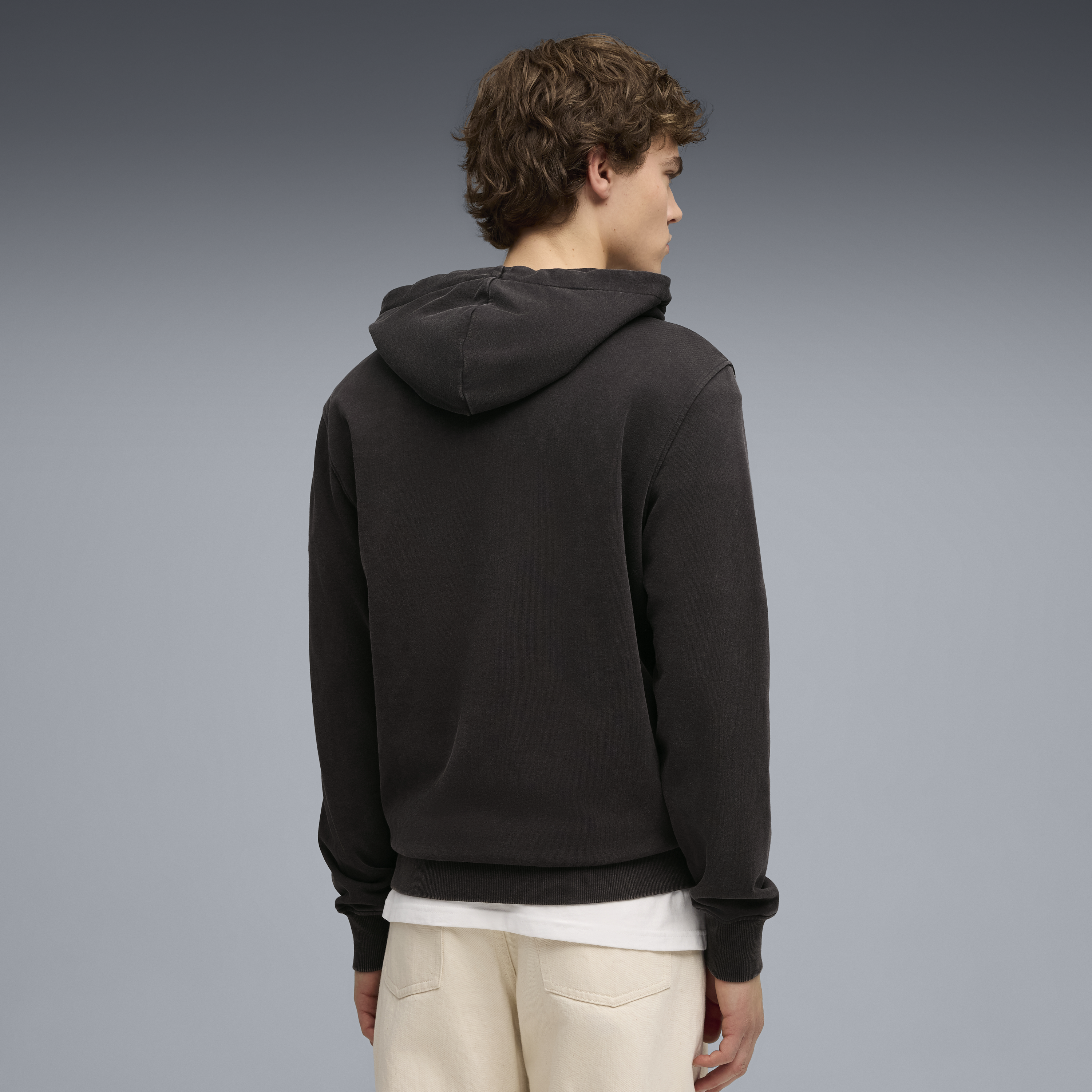 Sudadera con cremallera de Ferrari, Puma, negra 🔥