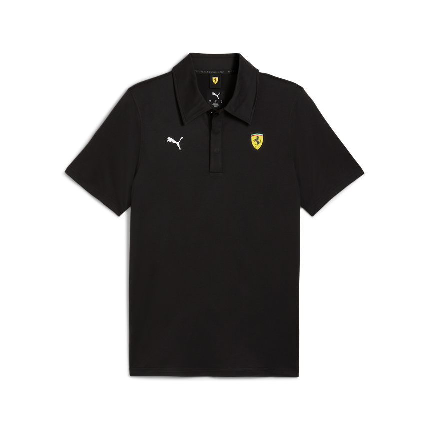 Polo Ferrari, Puma, ropa deportiva cloudspun, negro 🔥