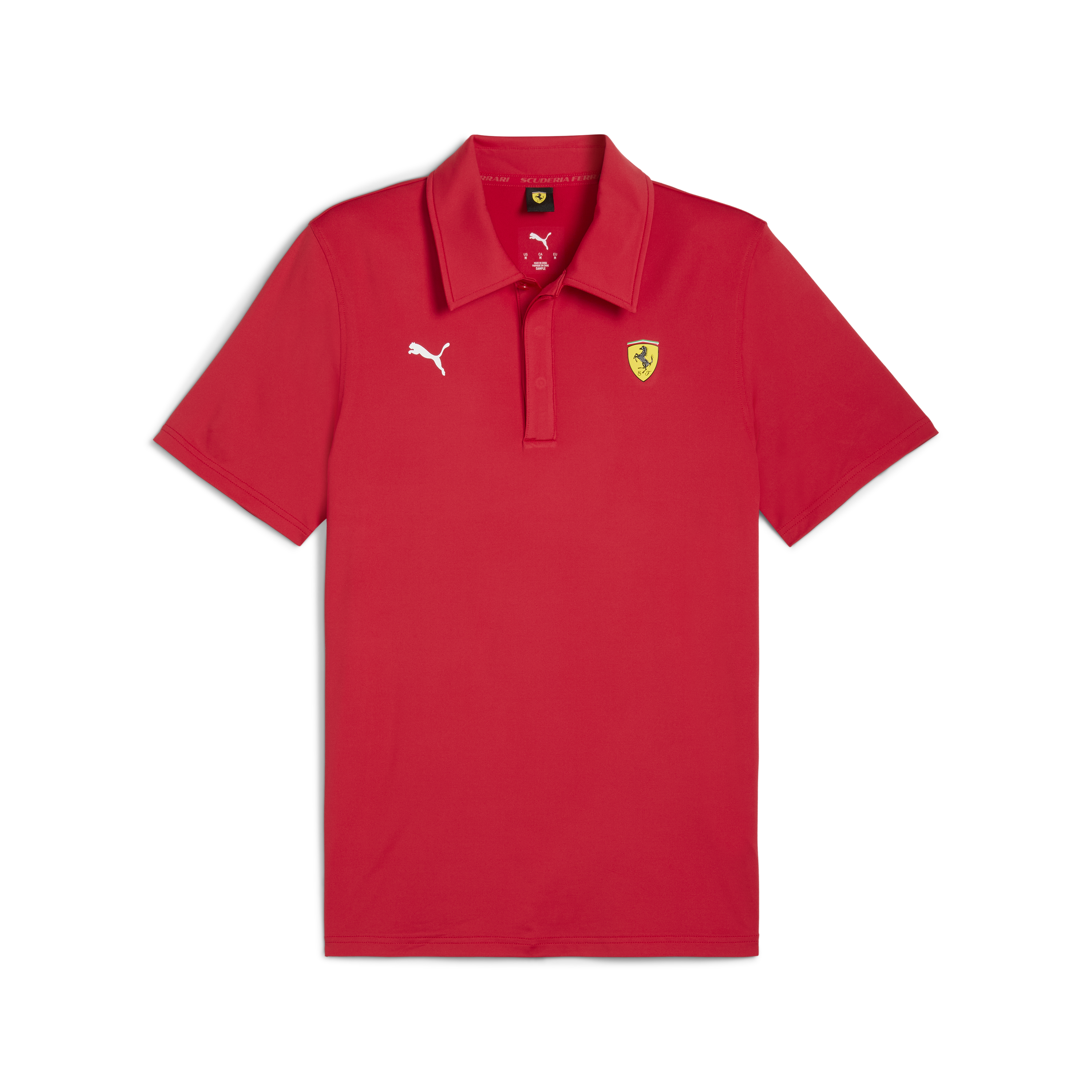 Polo Ferrari, Puma, ropa deportiva cloudspun, rojo 🔥