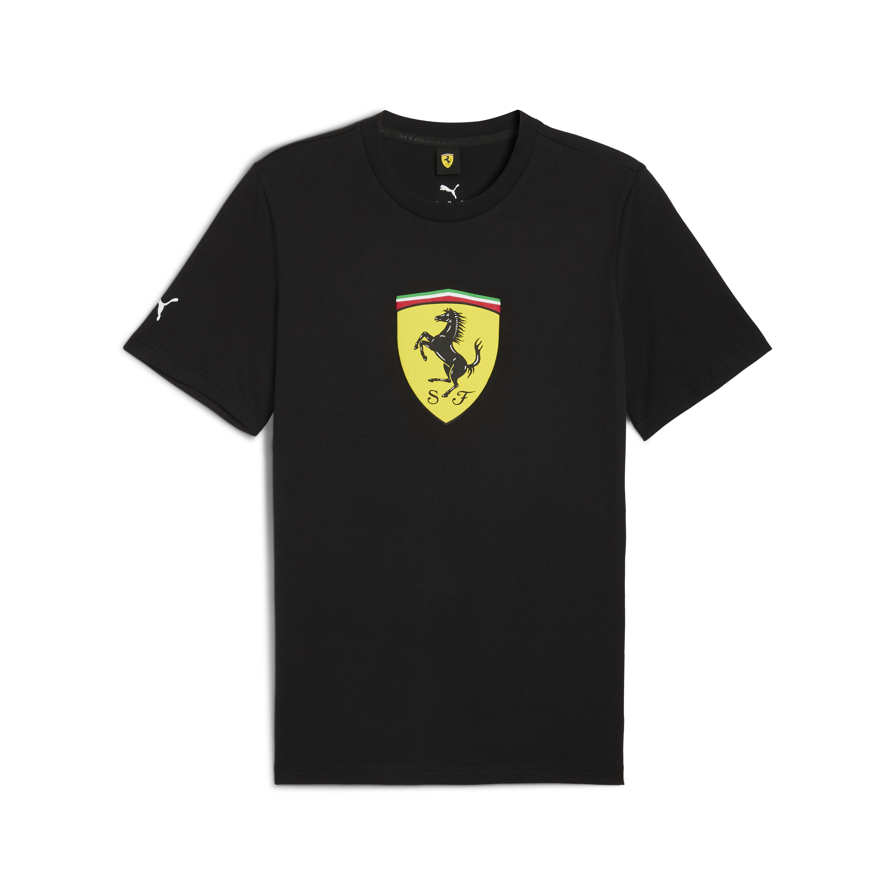 Camiseta de Ferrari, Puma, ropa deportiva, negra 🔥