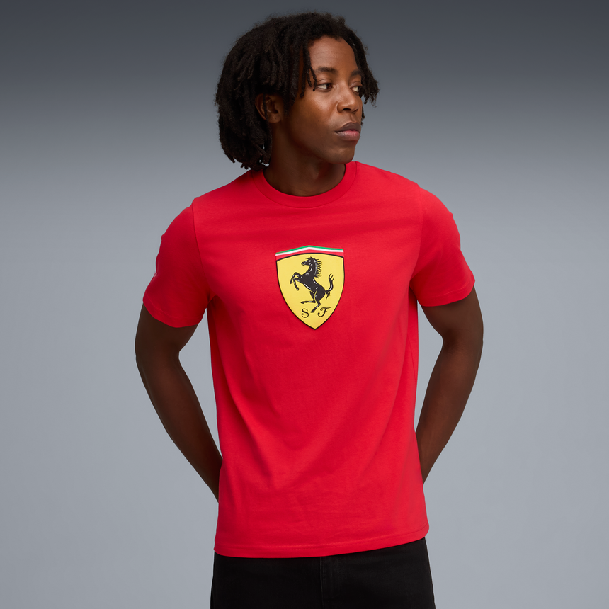 Camiseta de Ferrari, Puma, ropa deportiva, roja 🔥