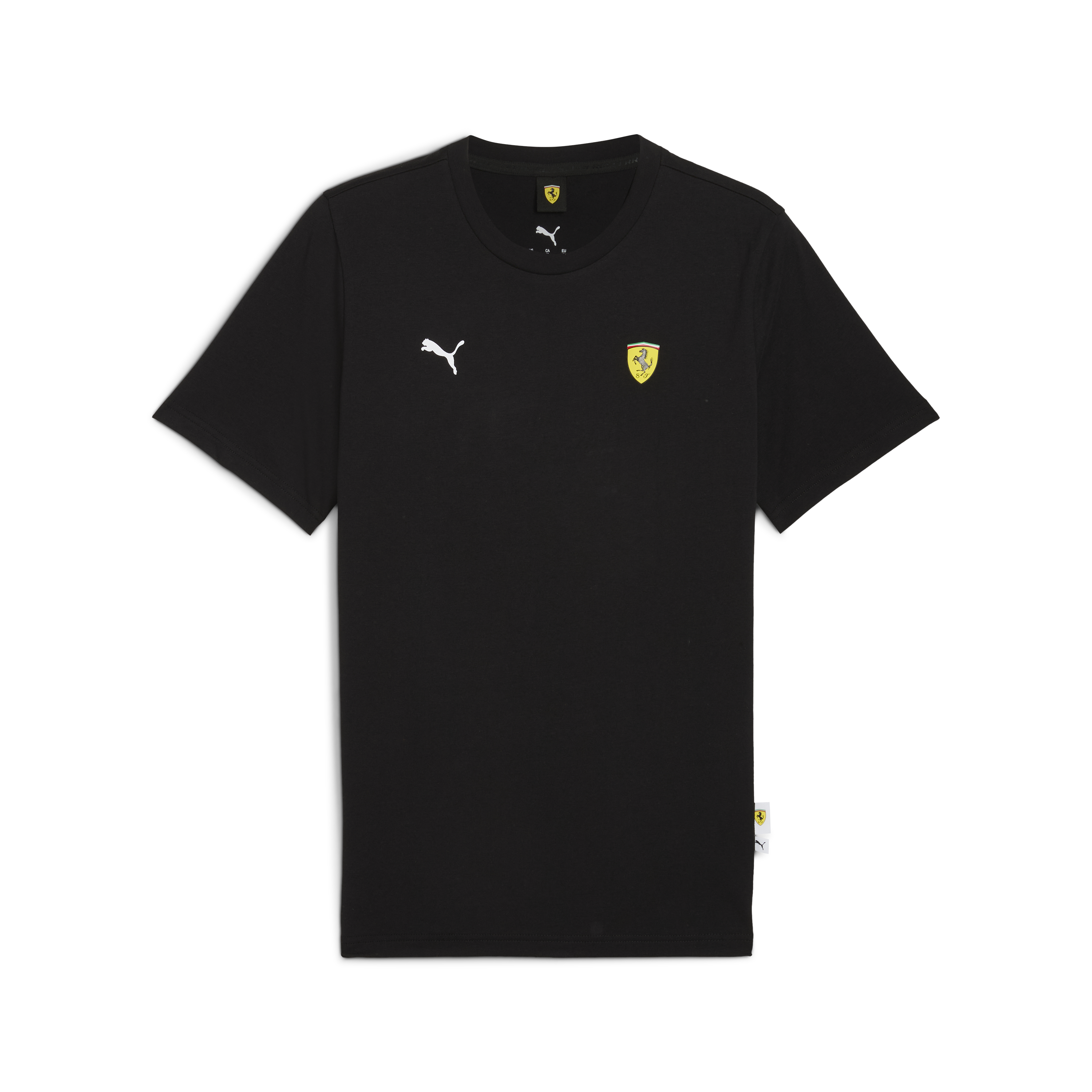 Camiseta gráfica de Ferrari, Puma, negra 🔥