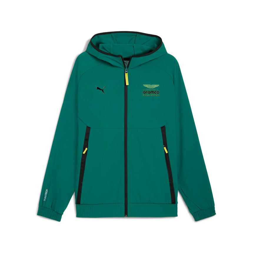 Chaqueta Aston Martin, Puma, Lifestyle, PUMATECH, verde 🔥