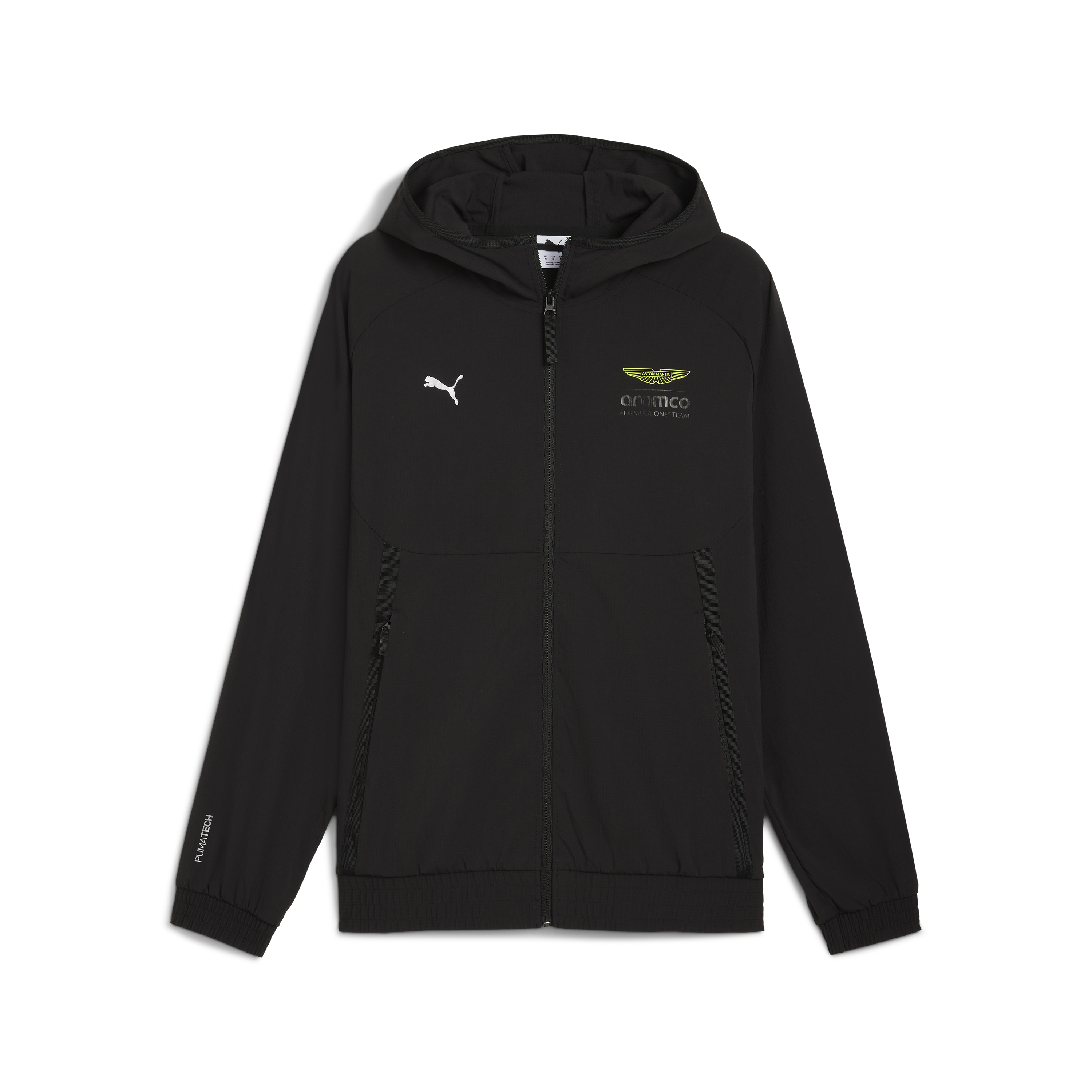 Chaqueta Aston Martin, Puma, Lifestyle, PUMATECH, negra 🔥