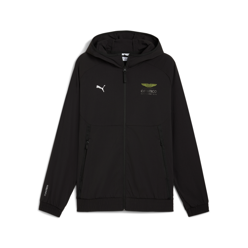 Chaqueta Aston Martin, Puma, Lifestyle, PUMATECH, negra 🔥