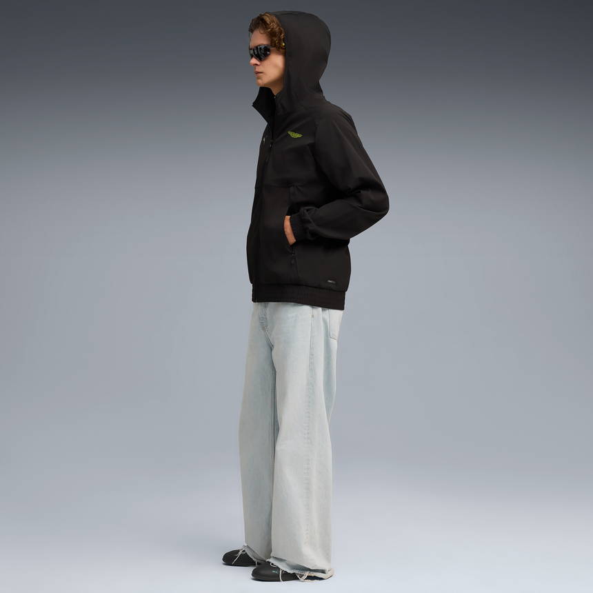 Chaqueta Aston Martin, Puma, Lifestyle, PUMATECH, negra 🔥