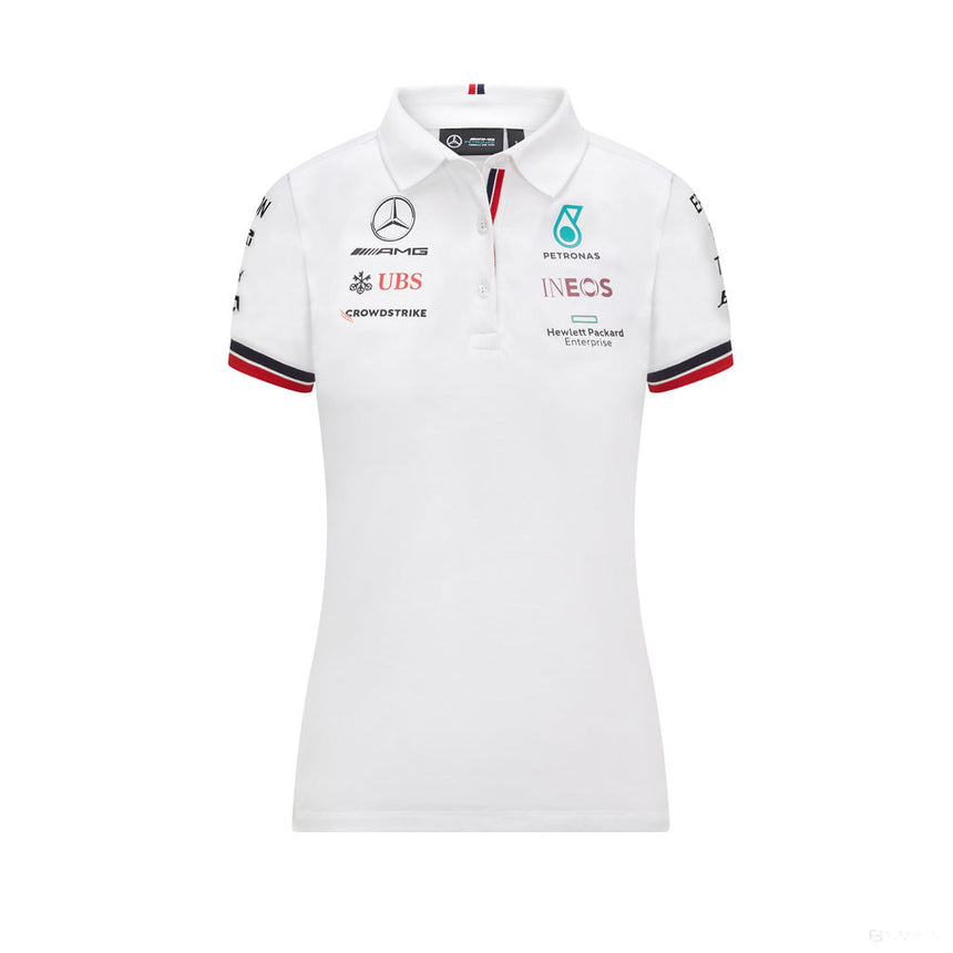 2021, Blanco, Mercedes Mujeres Team Camiseta - FansBRANDS®