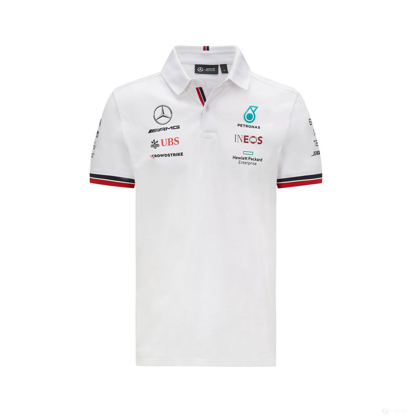 2021, Blanco, Mercedes Team Camiseta - FansBRANDS®