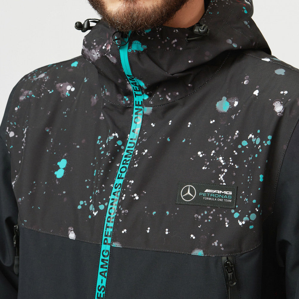 2022, Negro, Mercedes Performance Impermeable - FansBRANDS®