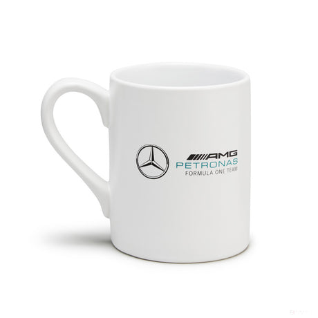 Taza, Mercedes Logo, Unisex, Blanco, 2022 - FansBRANDS®