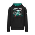 2022, Negro, LEWIS #44, Mercedes Lewis Hamilton Sudadera Nino - FansBRANDS®