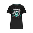 2022, Negro, LEWIS #44, Mercedes Lewis Hamilton Camiesta Mujeres - FansBRANDS®