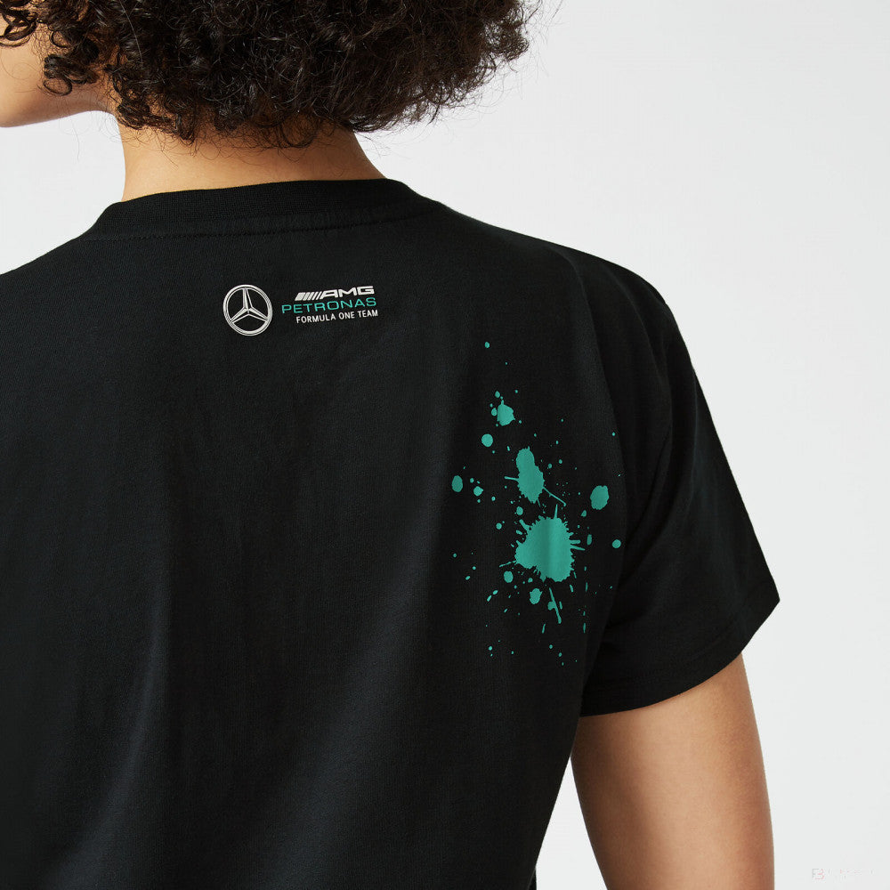 2022, Negro, LEWIS #44, Mercedes Lewis Hamilton Camiesta Mujeres - FansBRANDS®