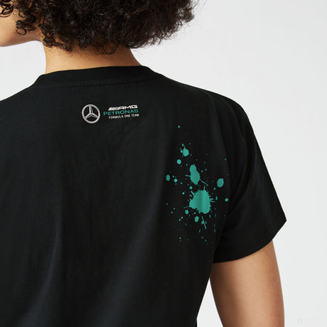 2022, Negro, LEWIS #44, Mercedes Lewis Hamilton Camiesta Mujeres - FansBRANDS®
