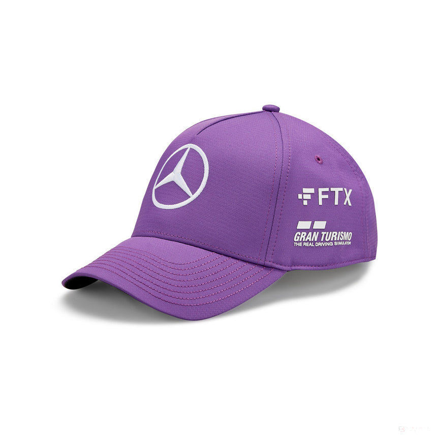 2022, Púrpura, Lewis Hamilton Trucker, Mercedes Gorra de beisbol - FansBRANDS®