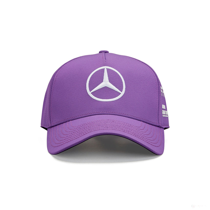2022, Púrpura, Lewis Hamilton Trucker, Mercedes Gorra de beisbol - FansBRANDS®